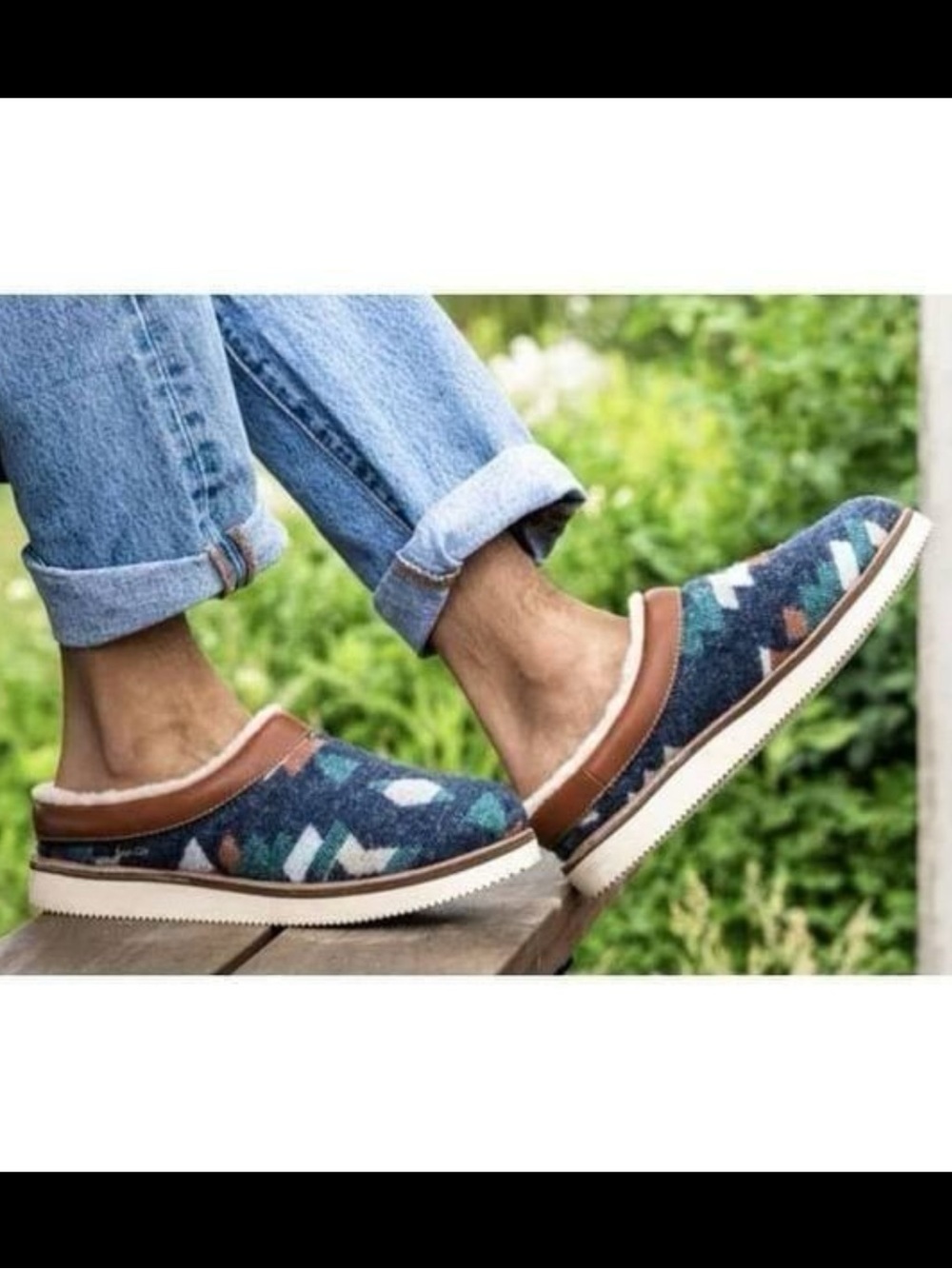 Sanuk Cozy Vibe Slipper SM Low Southwest Men’s Size  11